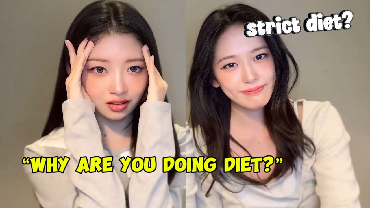 IVE’s REI looks so done with YUJIN for randomly mentioning her diet routine