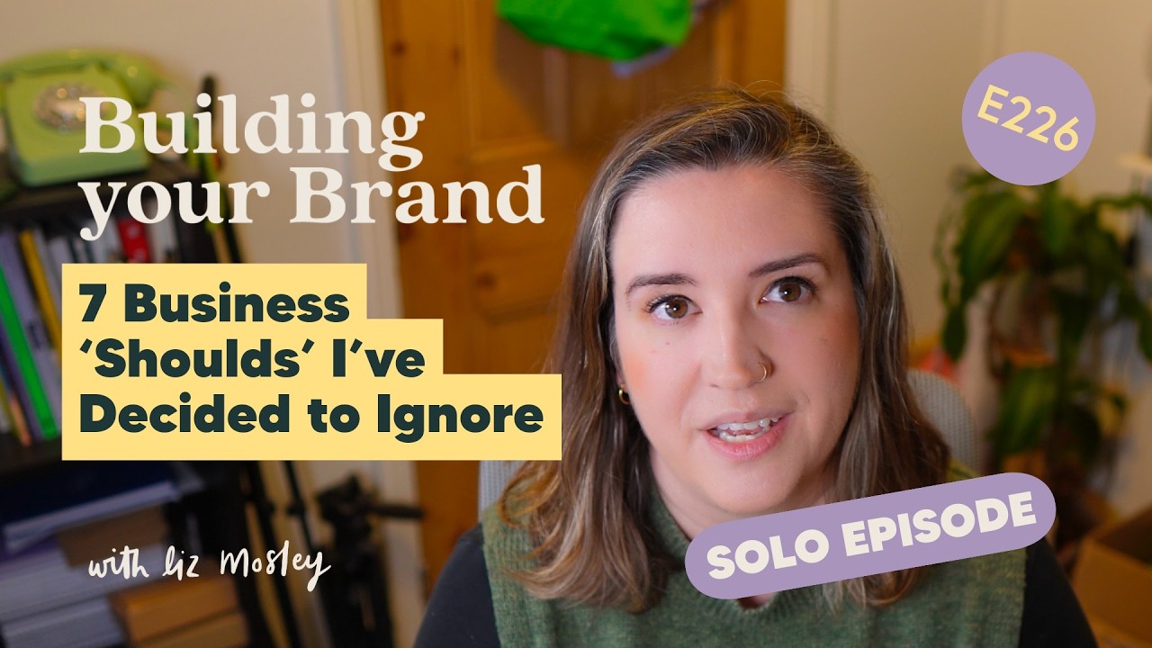 7 Things I’m Not Doing in My Business (Even Though They Say I Should)