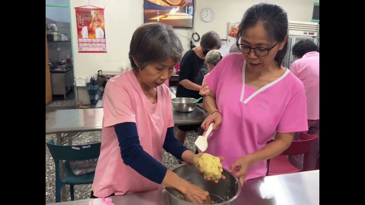 2025.8.2虎尾眷味廚房.麵食推廣.胡娜老師.三塊厝社區.桃酥