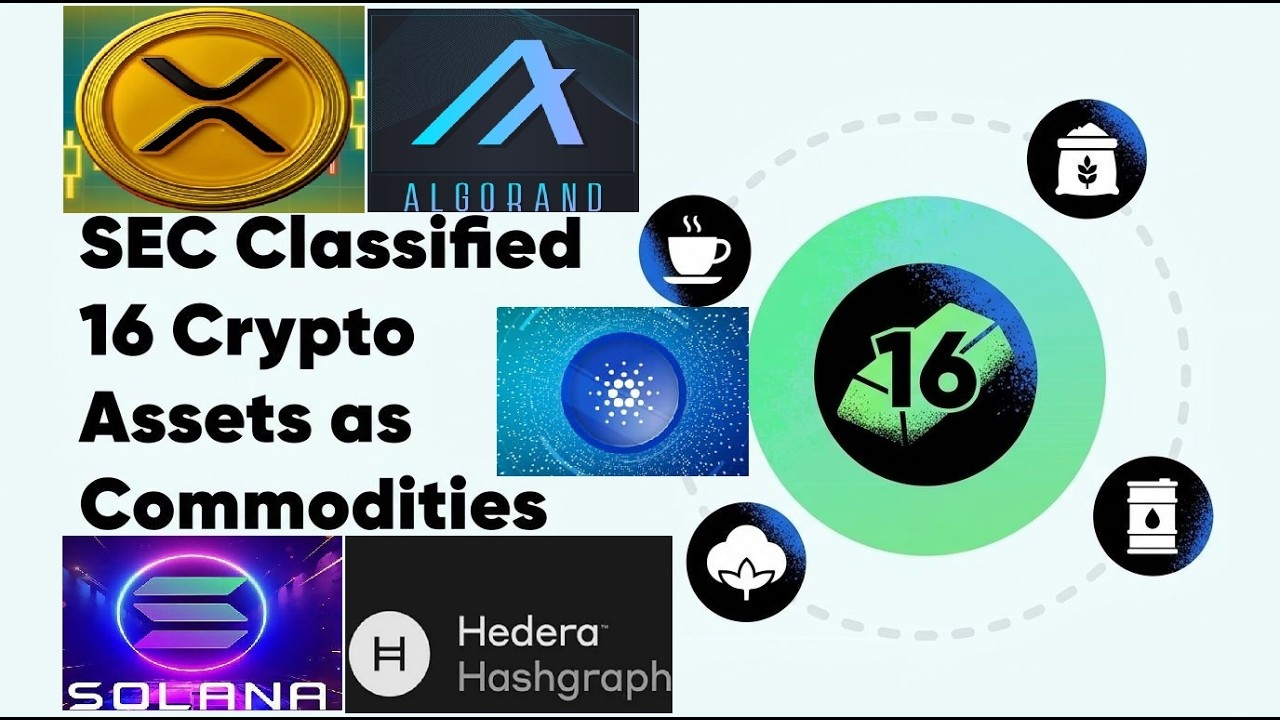 SEC CFTC Crypto Commodity List 2026 All 16 Digital Assets Named and What It Means