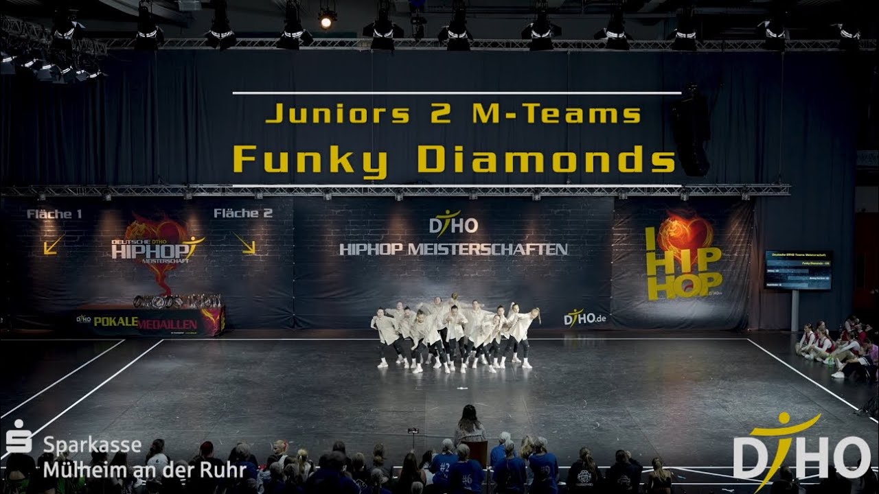 Funky Diamonds- Pures Leben Schwerin - Tanzen und Mehr | 1. Platz- Juniors 2 M-Teams B-Reihe HipHop