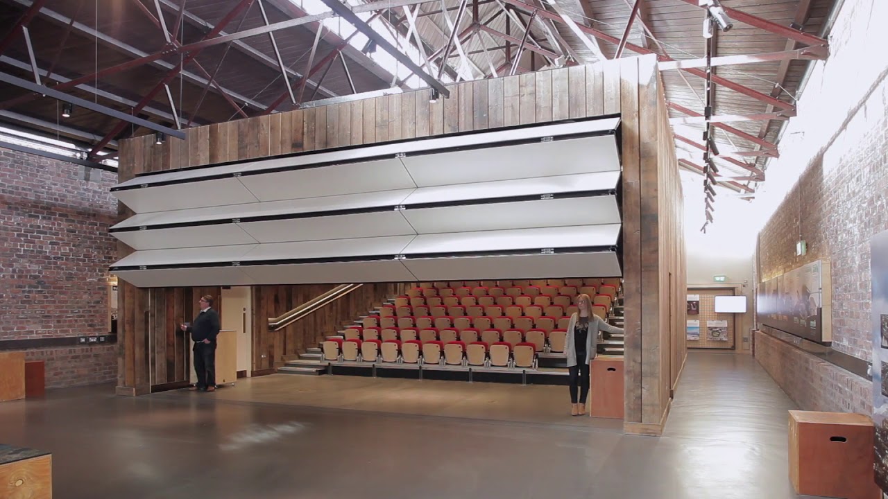Skyfold® Classic™ Retractable Wall at the Engine Shed (Scotland)