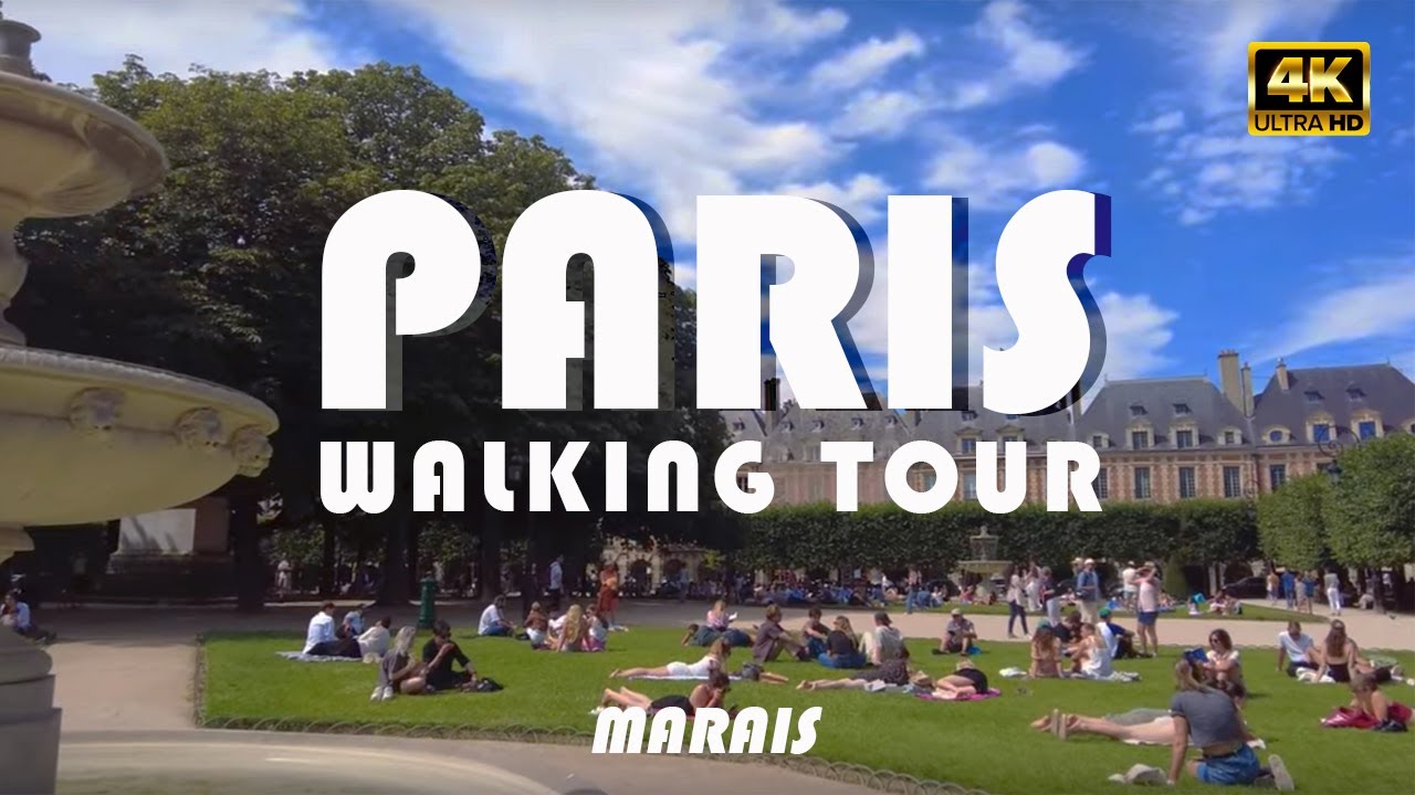 A walk in Paris - Le Marais - July 2024 - 4K HDR / 파리 마레지구 산책 - 2024년 7월 - 4K HDR