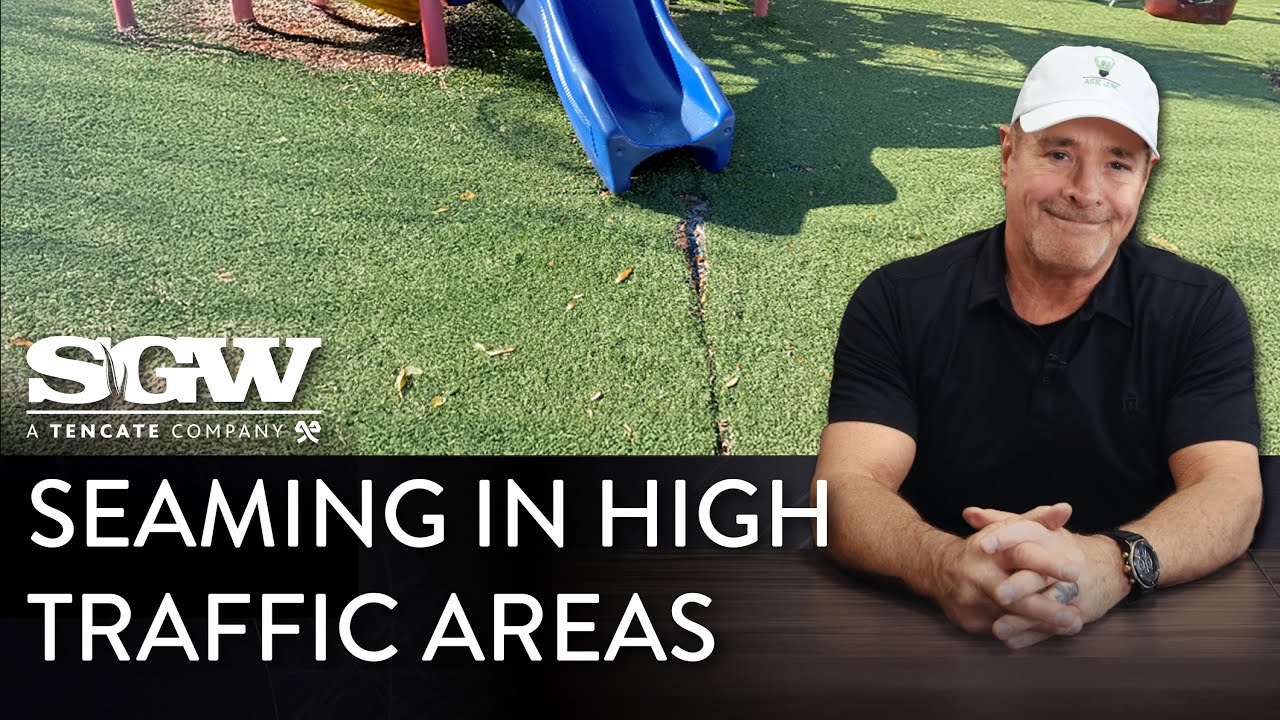 Seaming Synthetic Turf Playground Series - Part 3 - Seaming in High Traffic Areas