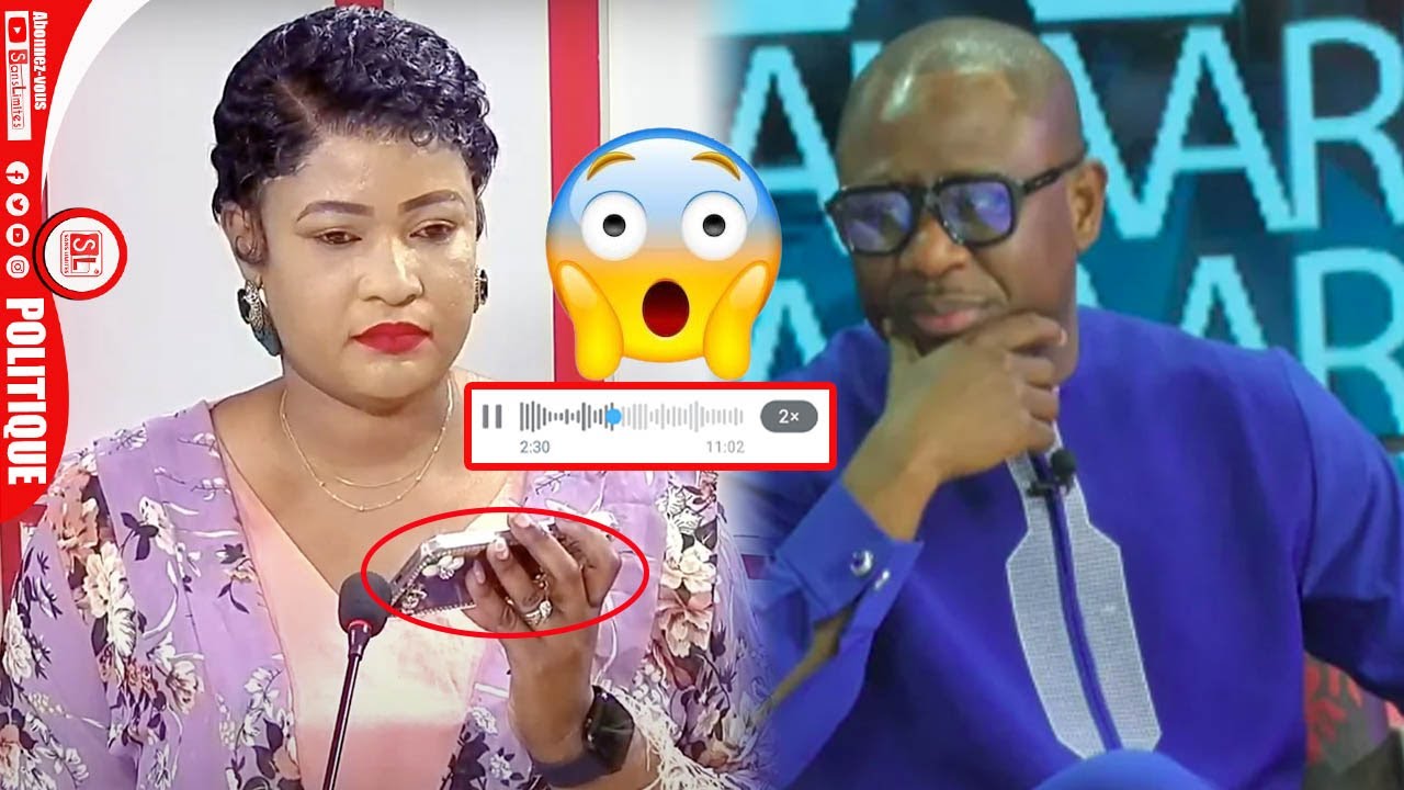 Devant les juges Ngoné balance un audio en direct de Badara Gadiaga et démasque le chroniqueur