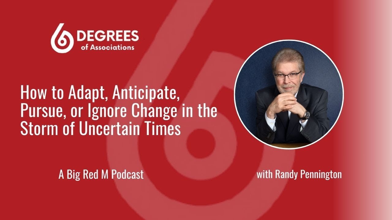 Adapt, Anticipate, Pursue, or IGNORE Change in the Storm of Uncertain Times