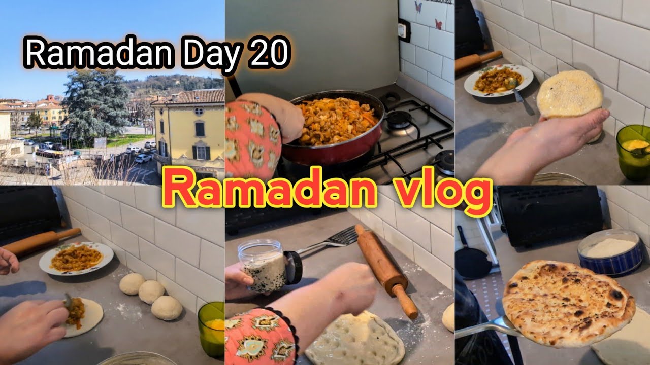 Ramadan 2025| A Day in My Life: Menu For Iftar| Yummy Chicken Wraps.
