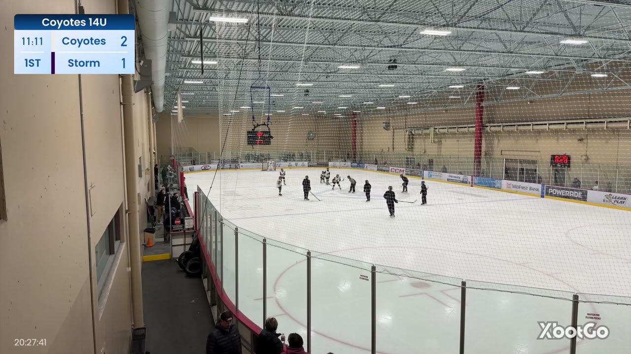 1st Period 14U coyotes vs LV Storm