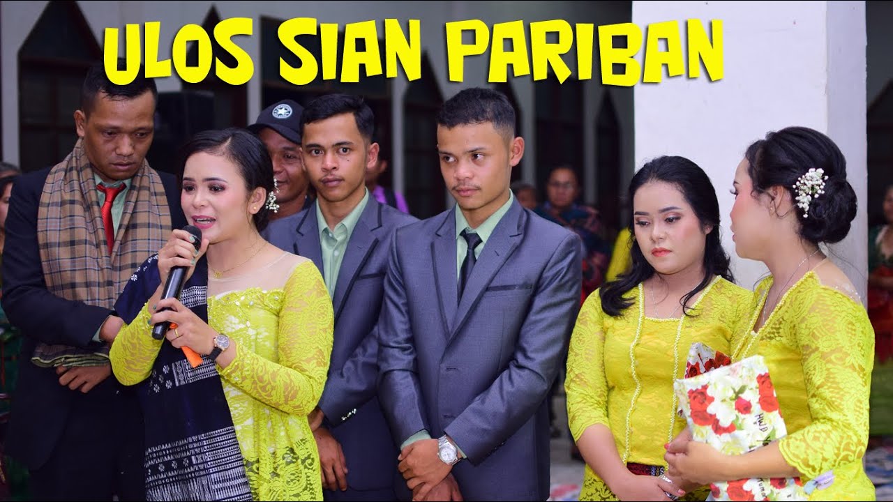 ULOS SIAN PARIBAN DI PESTA BATAK