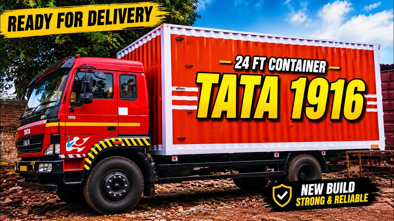 TATA Motors | 1916 24' Container ✨