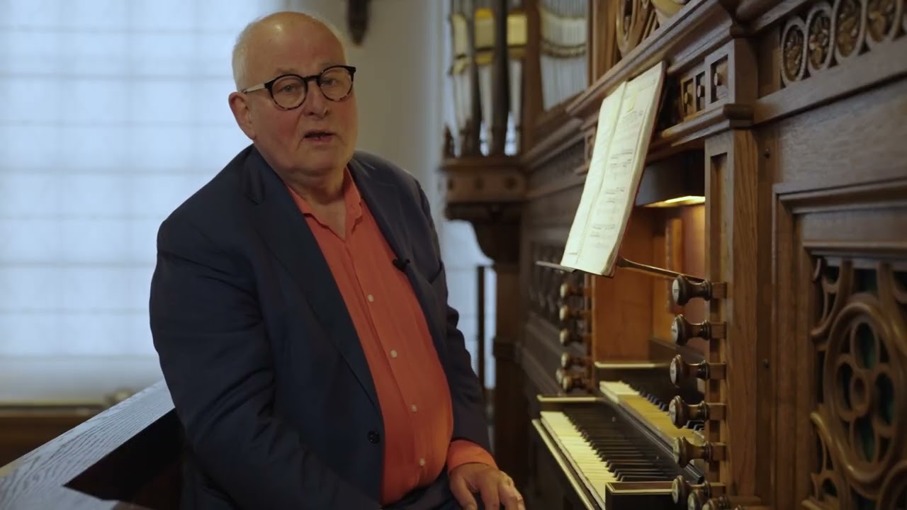 Bätz-orgel in de Gotische Zaal, Raad van State Den Haag - organist Jos van der Kooy