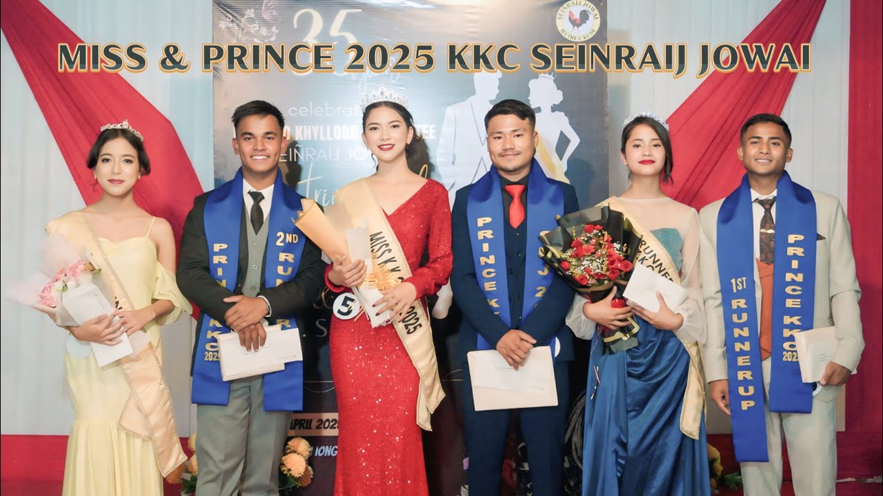 Miss & Prince 2025 | KKC Seiñraij Jowai | Results Announcement
