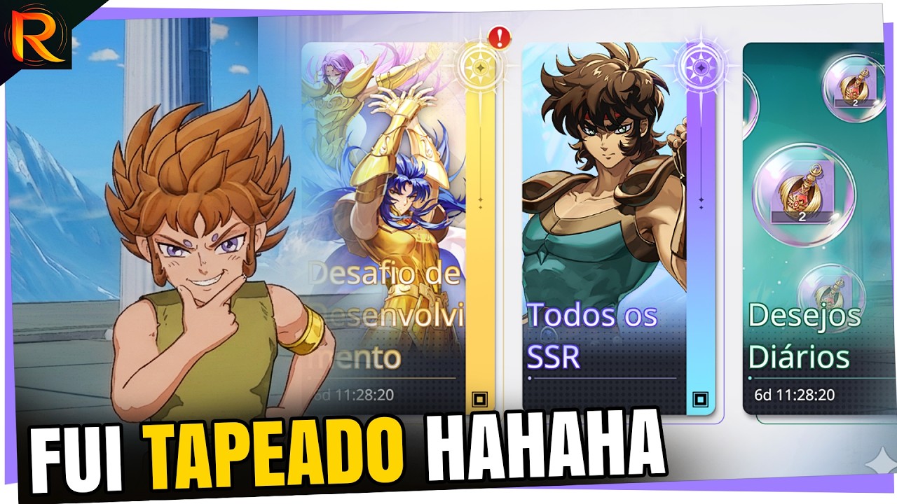 ESSE EVENTO ME QUEBROU AS PERNAS! 😭 (Ou Melhor… A FALTA DELE) – Saint Seiya EX