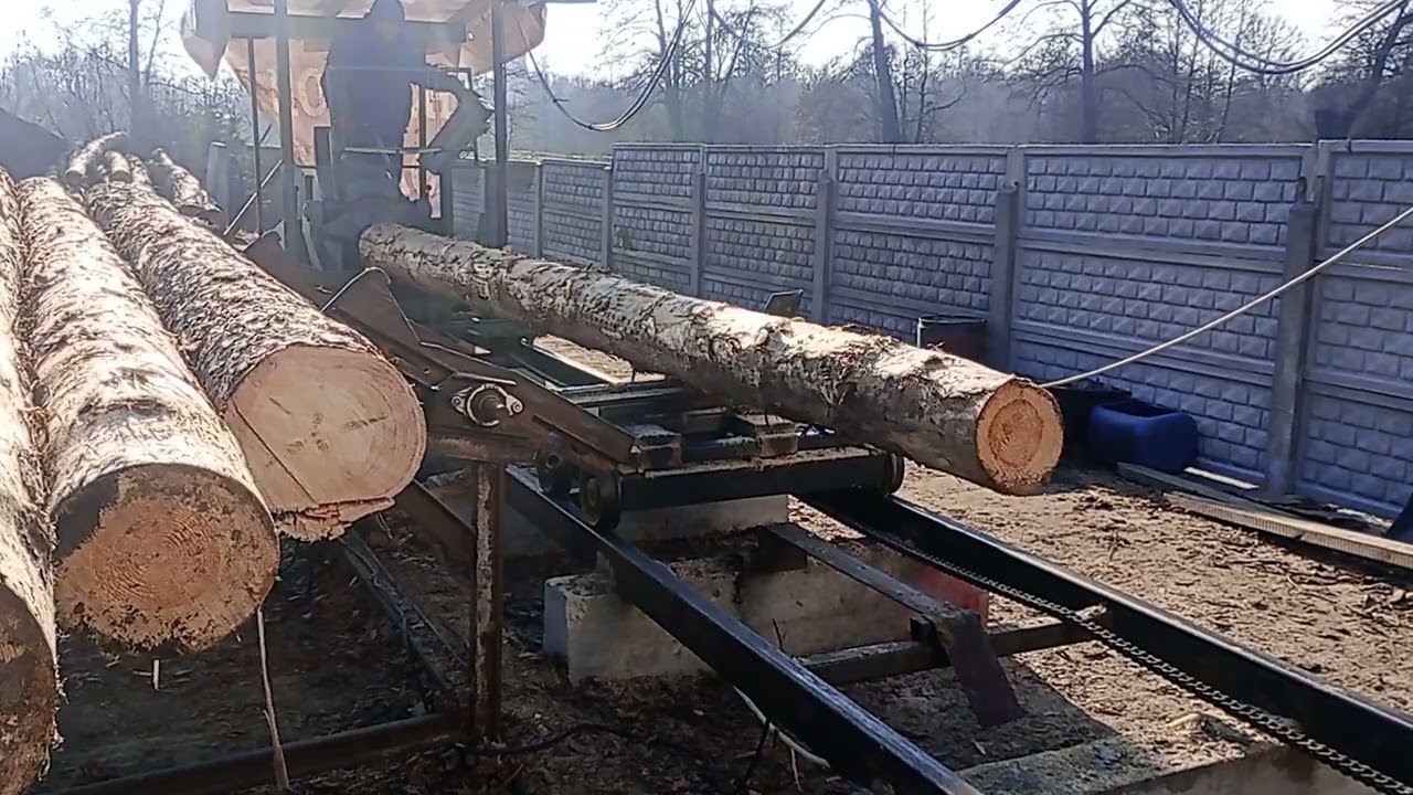 Tartak w Bartnikach. GkT 60 pierwsze ciecie w 2025r