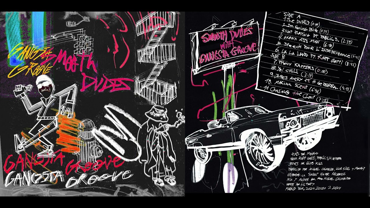 MONALY & GLUE KIDS - Smooth Dudes With The Gangsta Groove (Full Album)