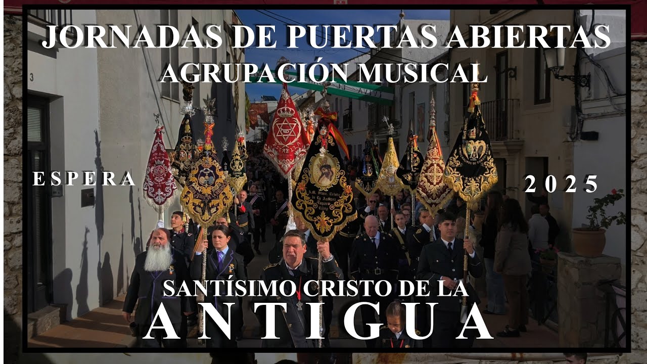 4K | A.M. CRISTO DE LA ANTIGUA | JORNADAS DE PUERTAS ABIERTAS | ESPERA | CÁDIZ 2025 | 