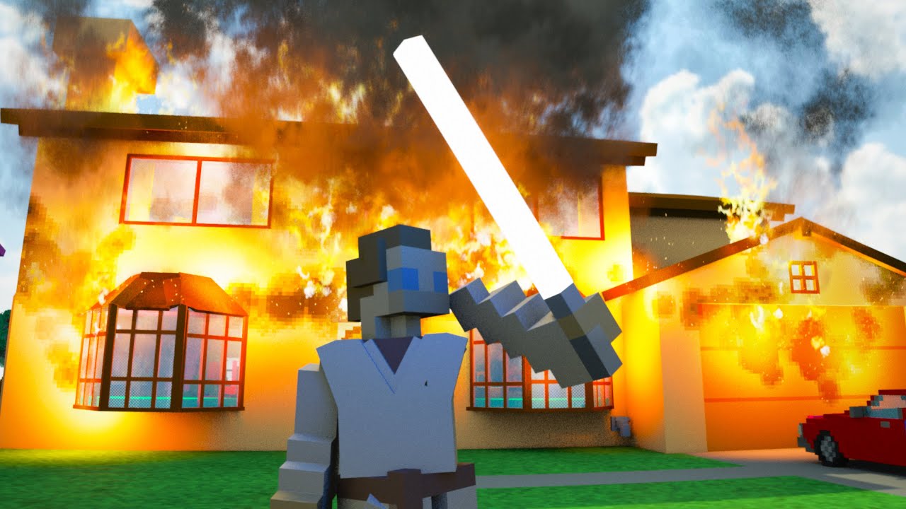 Obi Wan Kenobi sets the Simpsons house on FIRE - Teardown
