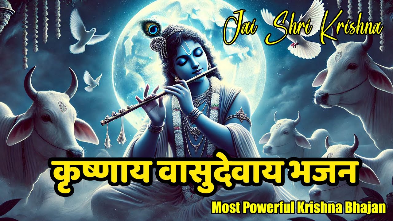 ॐ कृष्णाय वासुदेवाय | Om Krishnaya Vasudevaya Haraye Paramatmane | Sacred Mantra for Mindfulness