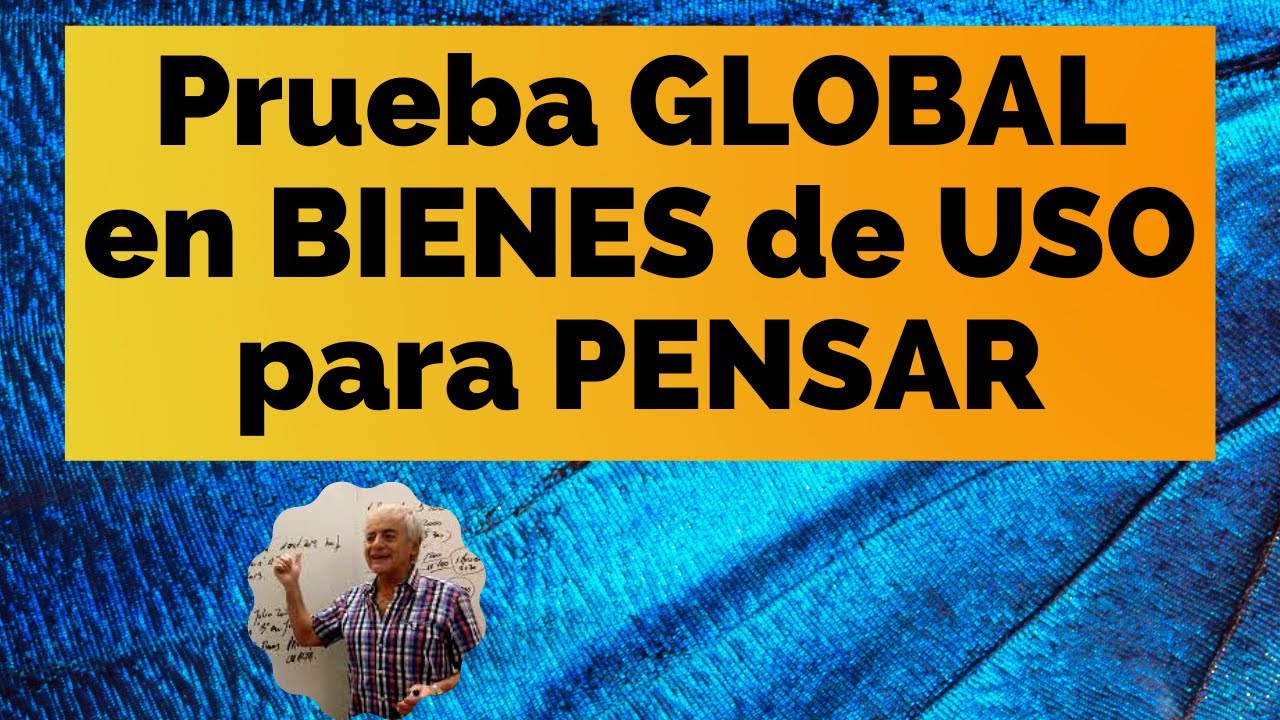 prueba GLOBAL en BIENES de USO. para  PENSAR.