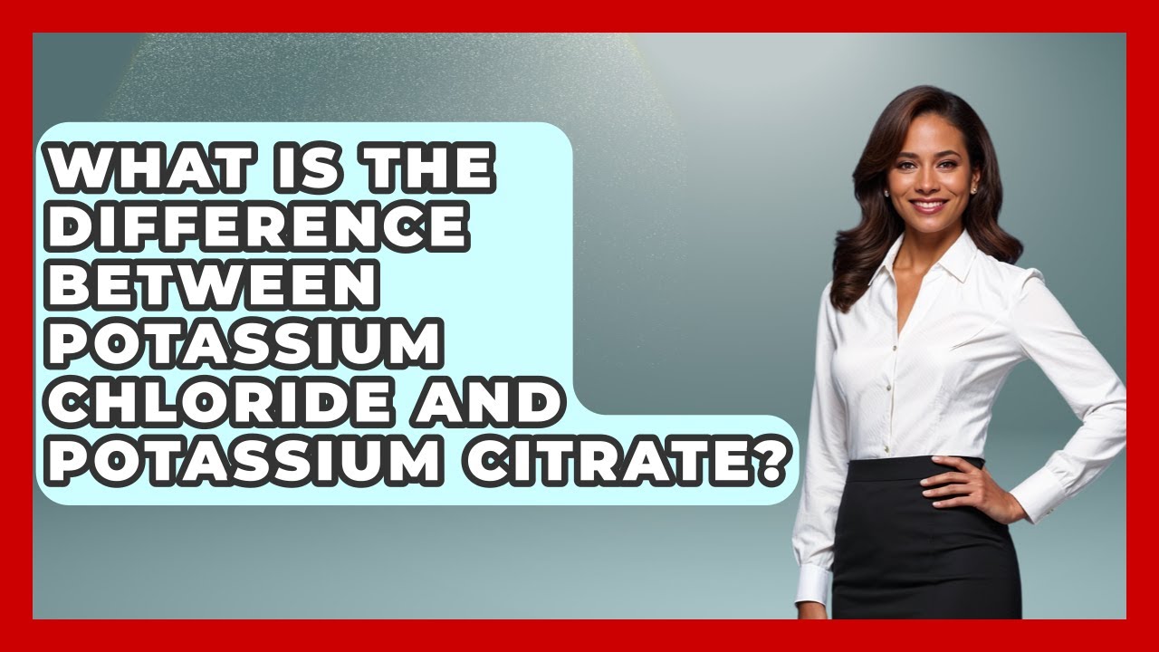 В чём разница между хлоридом калия и цитратом калия? - Keto Kitchen HQ