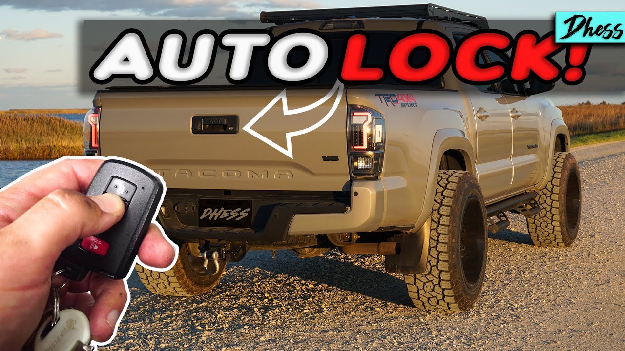 Toyota Tacoma Remote Tailgate Lock