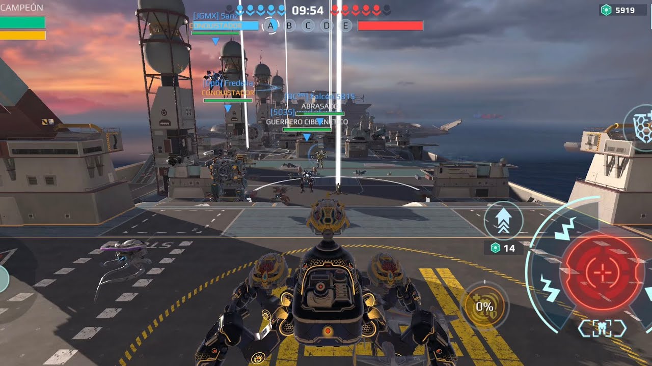 UE FUJIN + CROKO + LIODARI COMBINACIÓN PERFECTA?  #subscribe #viral #gameplay #warrobots @LaOrdenYT 