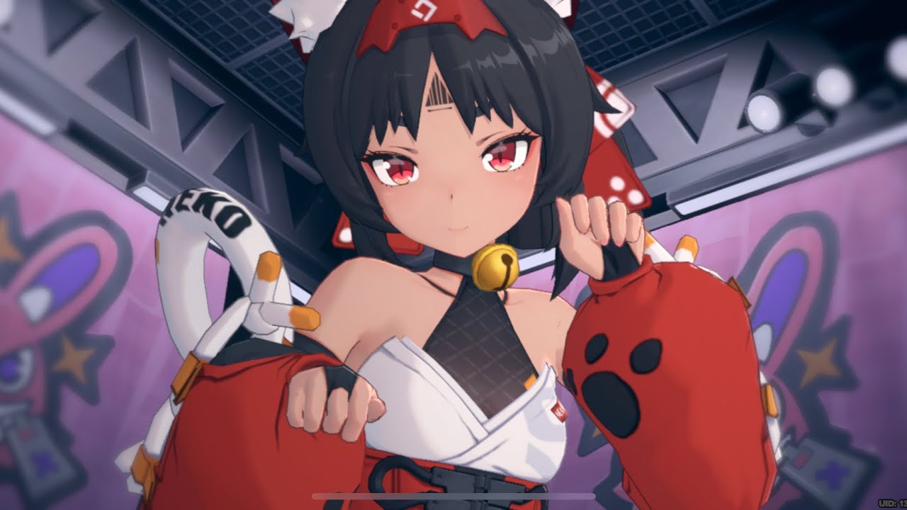 Solo Nekomiya Mana [ZZZ] character showcase