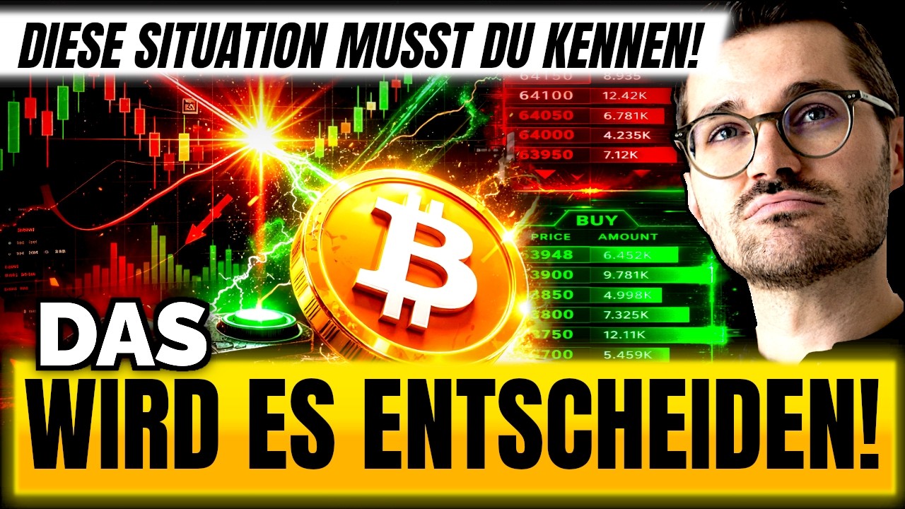 Aktien CRASH! Folgt JETZT Bitcoin? DAS passiert HEUTE!