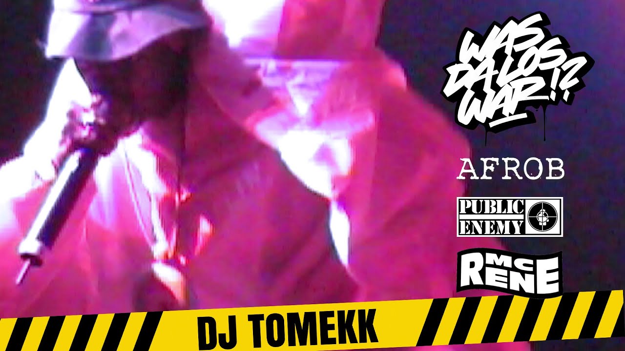 1, 2, 3, ... Rhymes Galore Premiere Popkomm 1999 Tomekk w. Public Enemy, Flavor Flav, MC Rene, Afrob