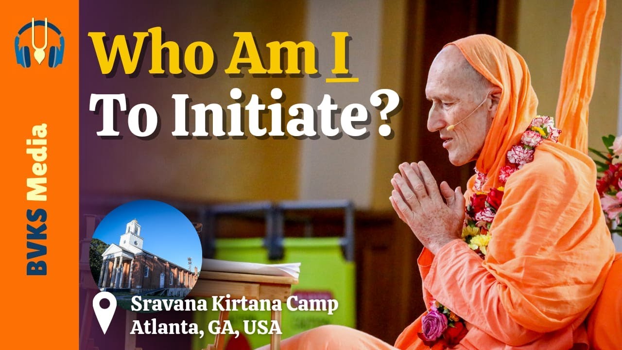 Who Am I To Initiate? | CC 2.10.136 | Atlanta Sravana-kirtana Camp, USA