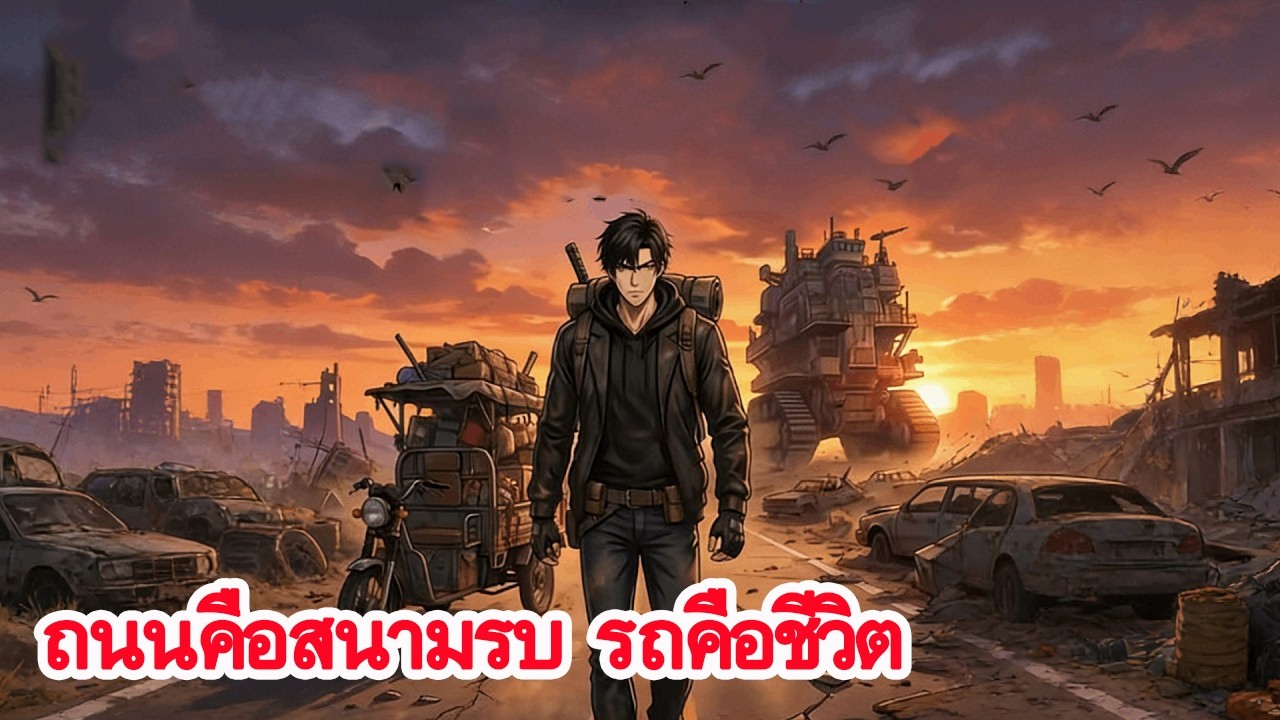 ทางหลวงวันสิ้นโลก รถฉันอัปเกรดได้ไม่จำกัด | การ์ตูนเอาชีวิตรอด