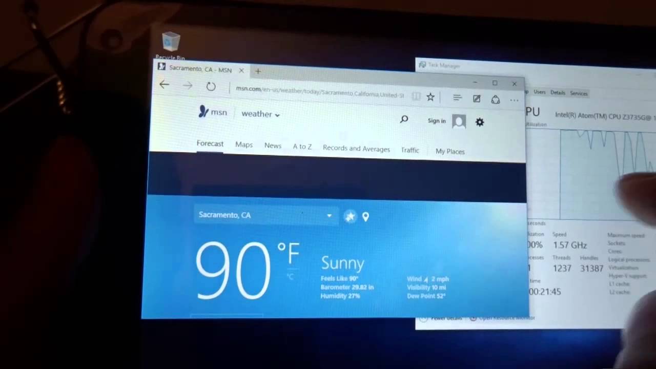HP Stream 7- Windows 10 First Look