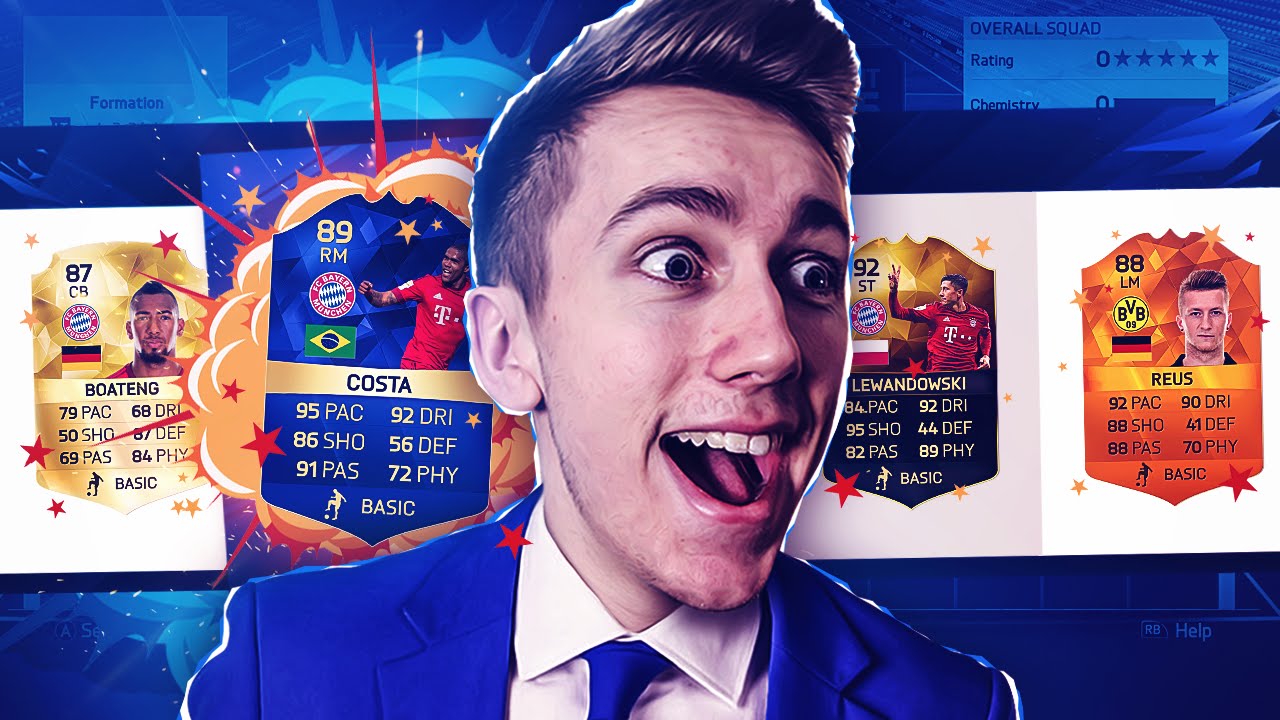TOTS BUNDESLIGA DRAFT!! | FIFA 16