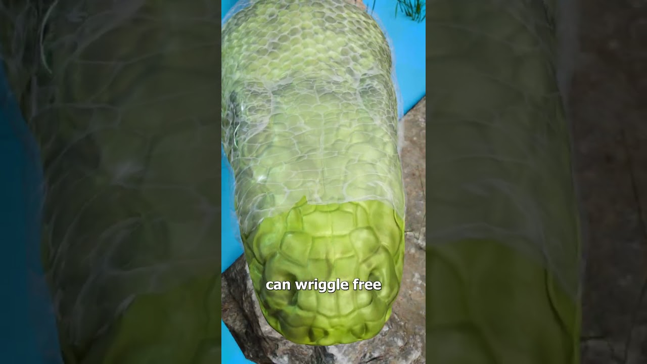 Как змеи сбрасывают кожу 🤔
