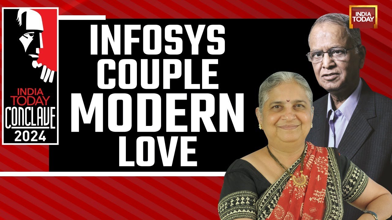 India Today Conclave 2024: Sudha & Narayana Murthy Exclusive |Fascinating Journey of Infosys Couple