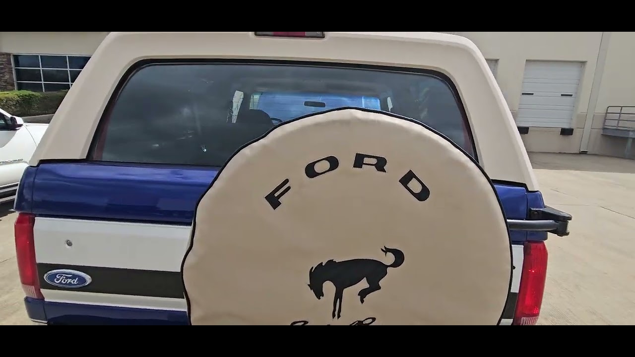 1993 Ford Bronco classic vehicle inspection used vehicle inspection