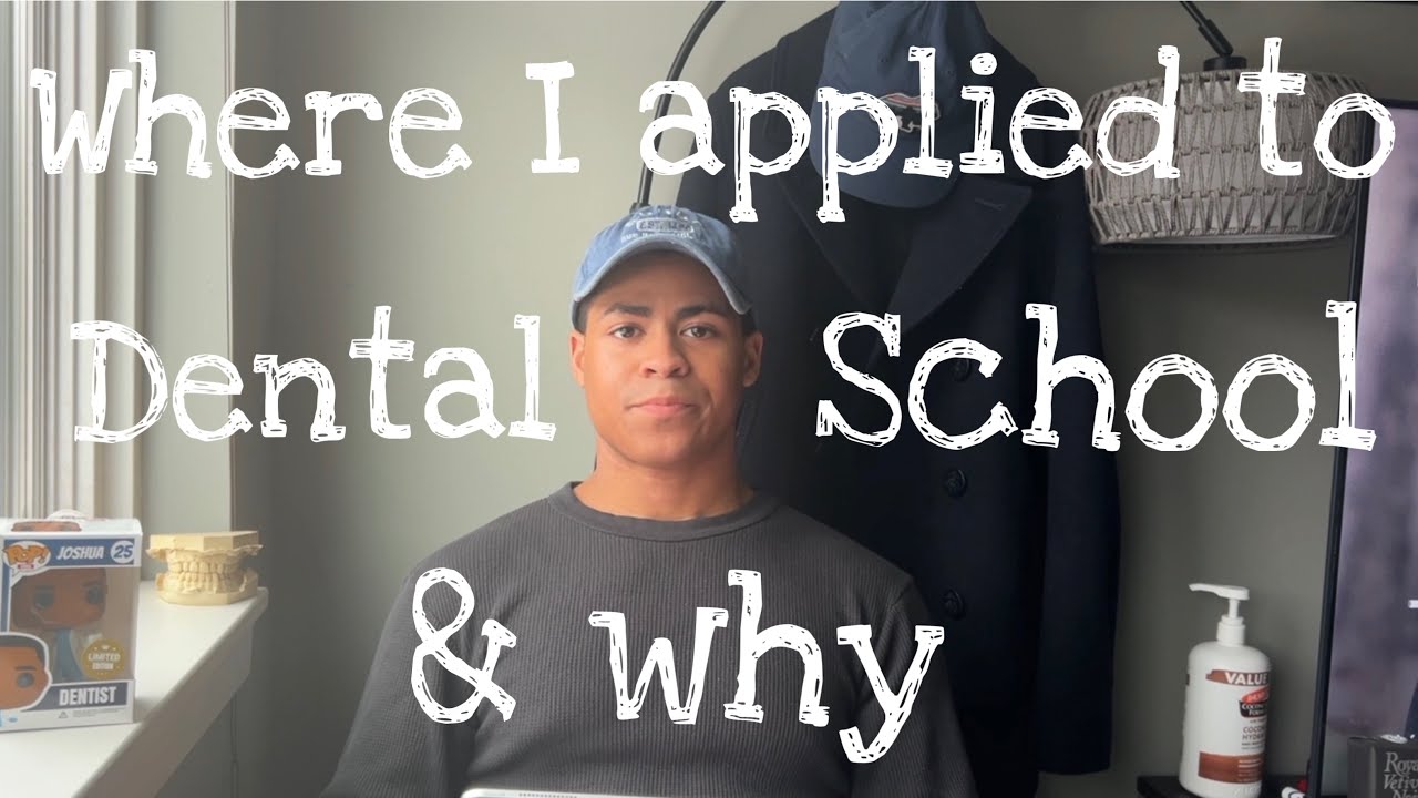 Where I applied to dental school & why #dentistry #predental 