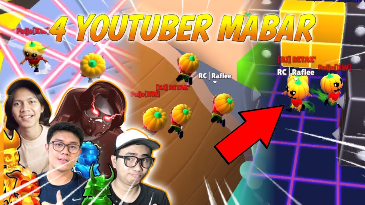 KETIKA AKU MABAR DENGAN @awvexel@ReyjuGaming @VaynardGaming!Main Di Block Dash Sampai Ronde 4😱😂