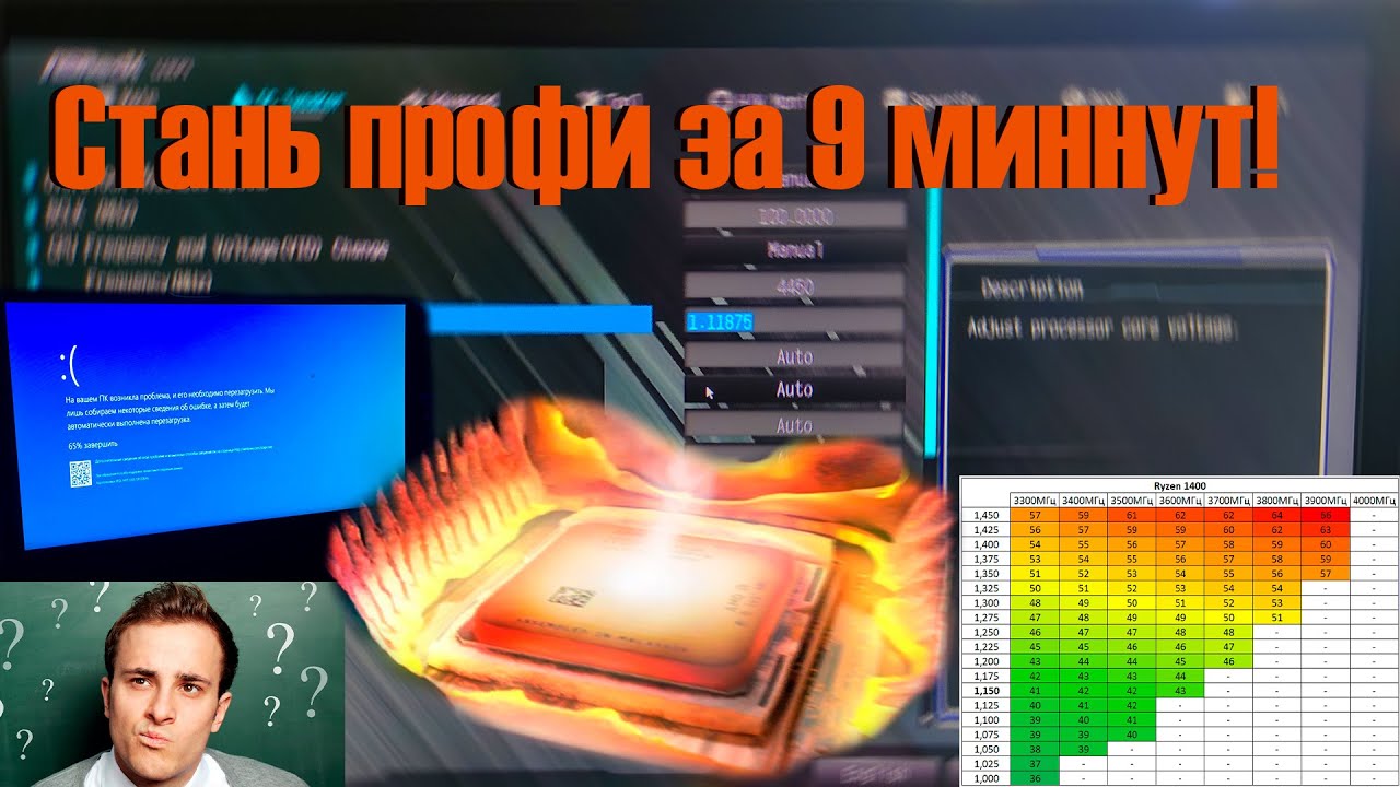 Простейший РАЗГОН ПРОЦЕССОРОВ через фиксирование множителя! На примере ryzen 5600, ASRock B450M Pro4