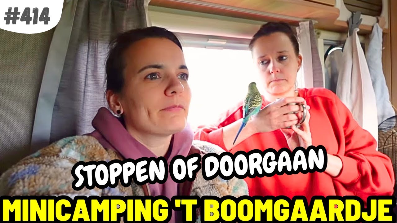 #414 STOPPEN MET VLOGGEN I Minicamping 't Boomgaardje
