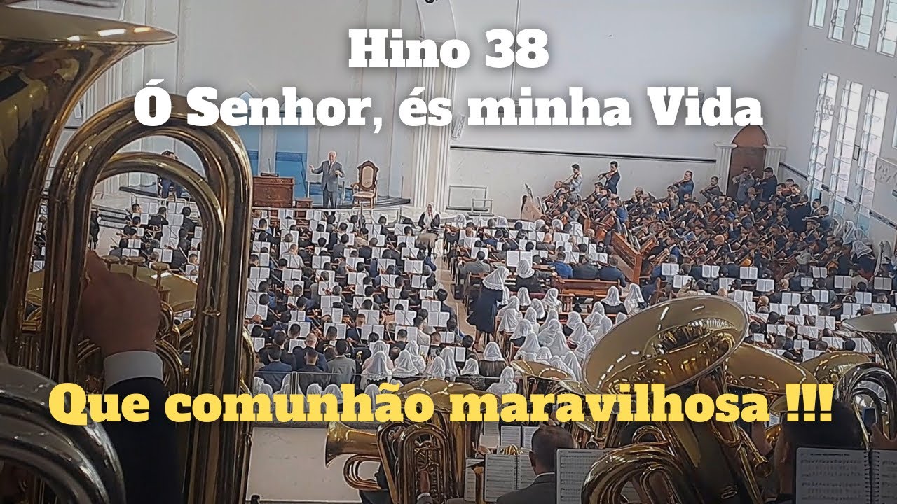 Hino 38 Ó Senhor, és minha vida - ENSAIO REGIONAL CCB TRANSILVÂNIA (Joaquim do Jaçanã)