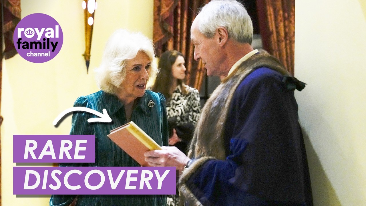Queen Camilla Uncovers Rare Wine Book Written by Her Grandfather