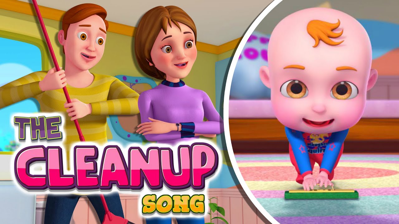 Clean Up Song And More Nursery Rhymes For Children | Demu Gola Rhymes | Cartoon Animation