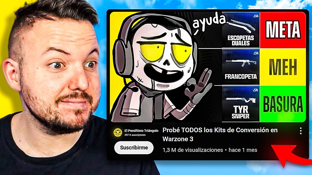 Probé TODOS los Kits de Conversión en Warzone 3 [REACCIÓN]