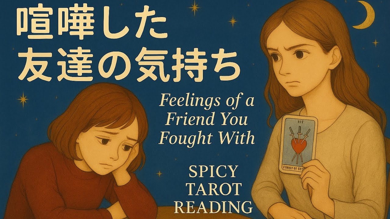 🌟リクエストリーディング🌟喧嘩した友人の気持ち💎貴方の事をどう思ってるの🥺辛口ありです🔥🙏