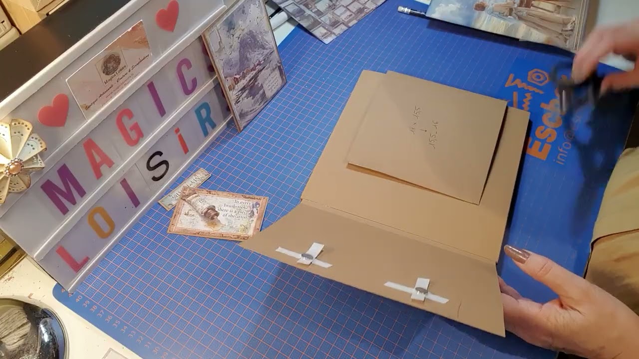 TUTO ALBUM AN ARTIST JOURNEY - BLOC 4 PAGE 8