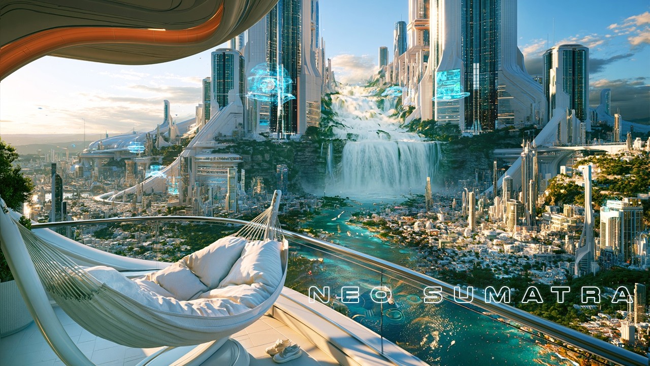 Neo Sumatra - Cozy Solarpunk Ambient Music (Day & Night)