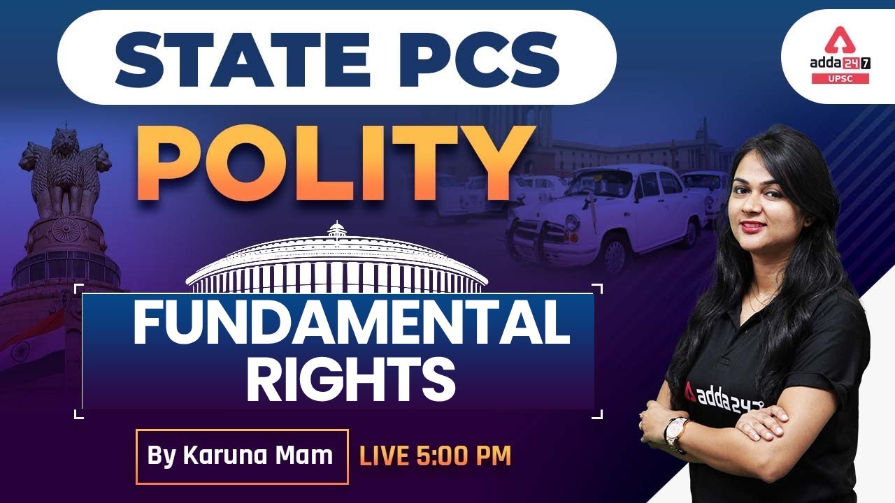 State PCS 2023 | State PCS Polity | Fundamental Rights | By Karuna Mam