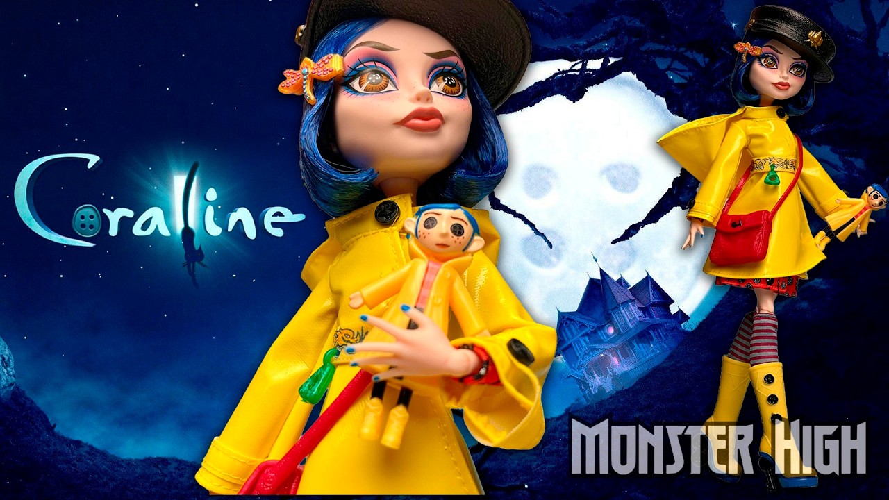 CORALINE Monster High SKULLECTOR Doll - UNBOXING & Super Detailed Review! | ToysExpression