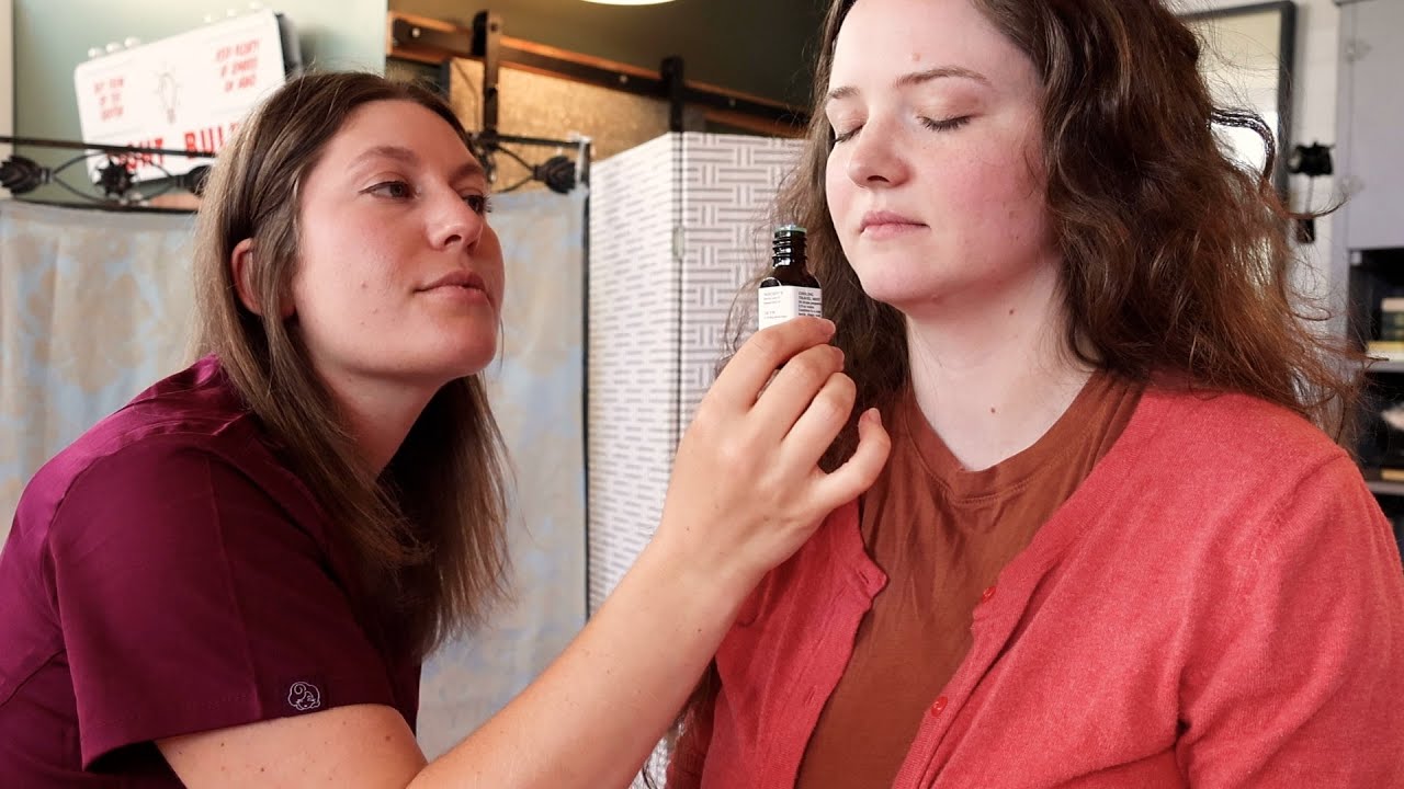 Real Person ASMR Cranial Nerve Exam | 